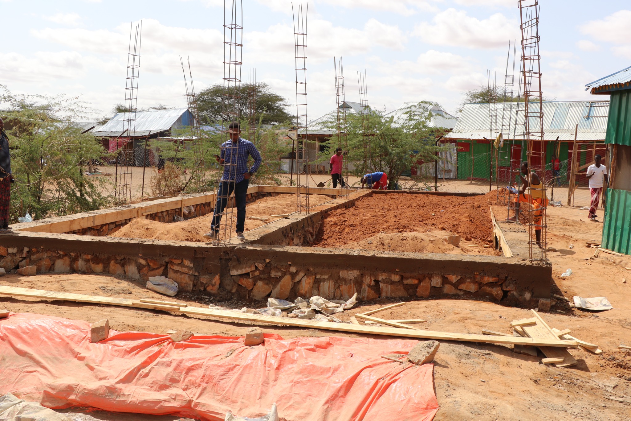 Foundation works